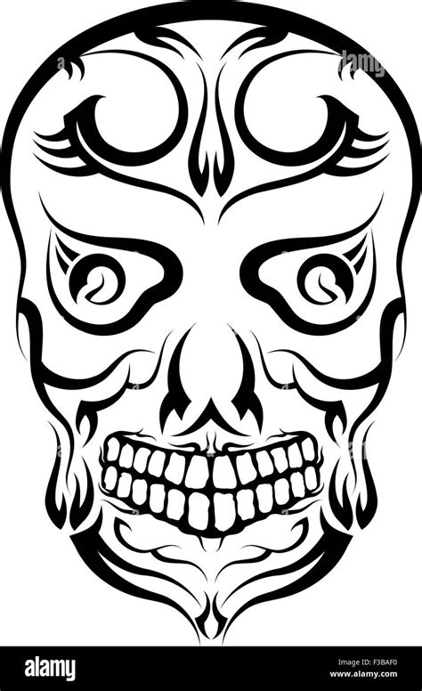 Tattoo Skull Design Vector Art Stock Vector Image And Art Alamy