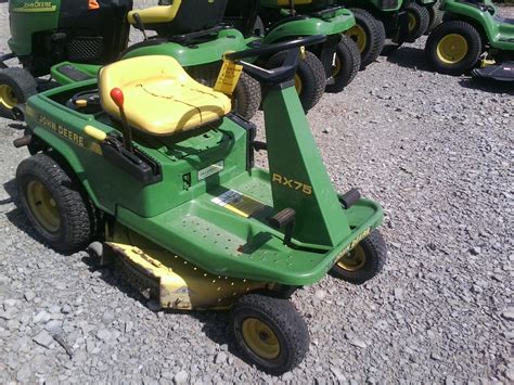 John deere rear engine rider parts. 1988 John Deere RX75 Lawn & Garden and Commercial Mowing ...