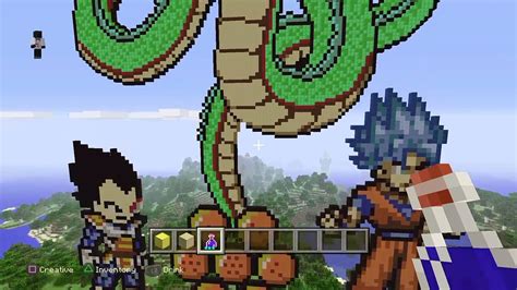 Dragon Ball Pixel Art Minecraft