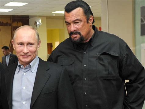 Amba i nico łączą się żeby rozdupiać. Vladimir Putin otorga ciudadanía rusa a Steven Seagal - El ...