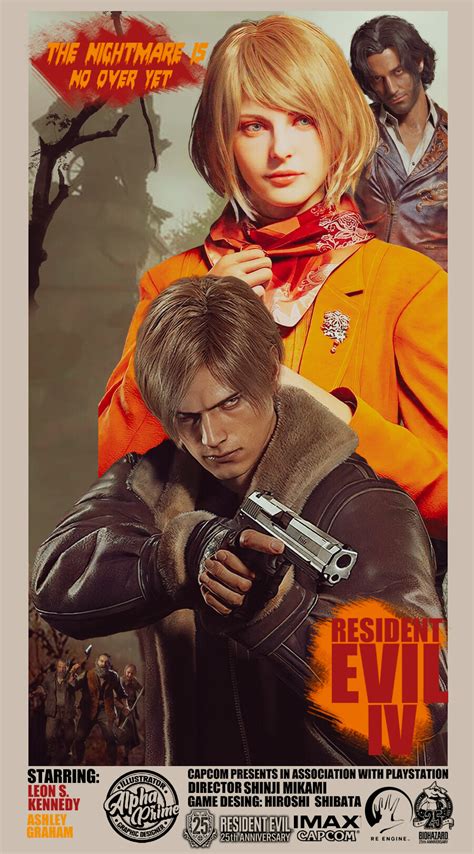 Artstation Resident Evil 4 Remake Poster