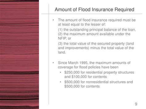 Insurance requirements your license/registration/tracking number(s) must appear on all forms. PPT - Flood Insurance Requirements & Spotlight on Loan Servicing PowerPoint Presentation - ID:666347