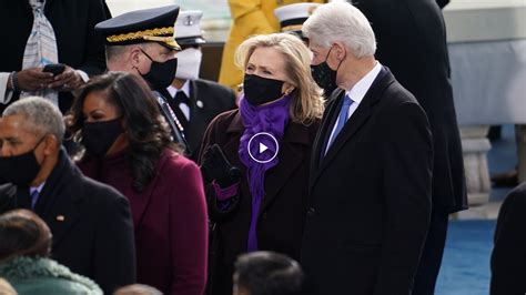 Party Leaders And Former Presidents Attend Biden’s Inauguration The New York Times