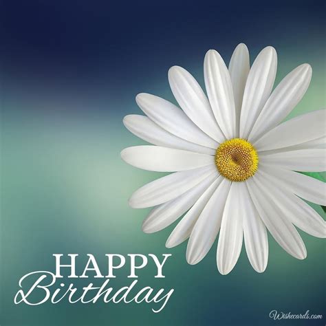 Happy Birthday Cards With Beautiful Flowers Qnd Bouquets