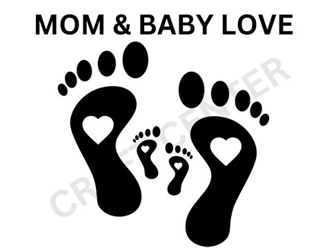 Baby Footprint Svg Instant Download Svg Files Download Etsy