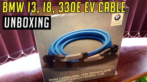 I used the wireless charger on my car a few times on my ed, but i really can't see me using it much after my car gets back here. BMW i3 i8 330e Charging Cable - unboxing - YouTube