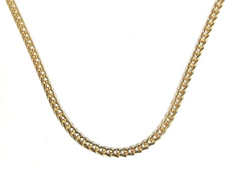 Lot 14k Gold Foxtail Chain Necklace