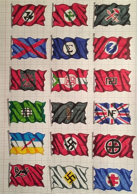 Drawing Fascist Flags 1 Rvexillology