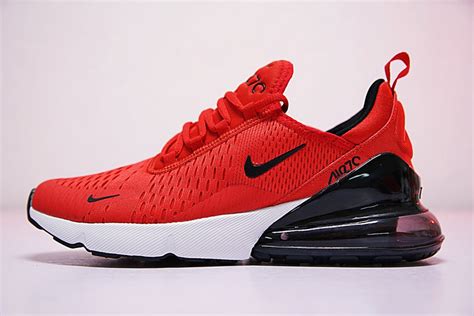 Nike Air Max 270 Red Black Ah8050 600 Footwear Trainers Mens Running