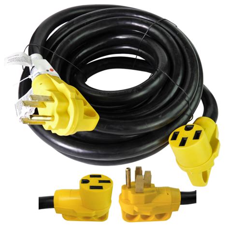 Parts And Accessories 50 Foot 30 Amp Rv Extension Cord Power Supply Cable