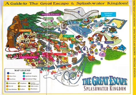 Newsplusnotes From The Vault Great Escape 1999 Brochure Map