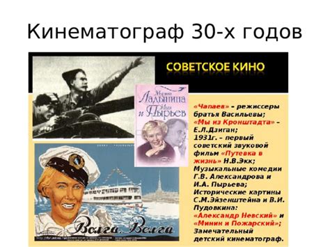 Советский кинематограф - История России - Презентации - 10 класс