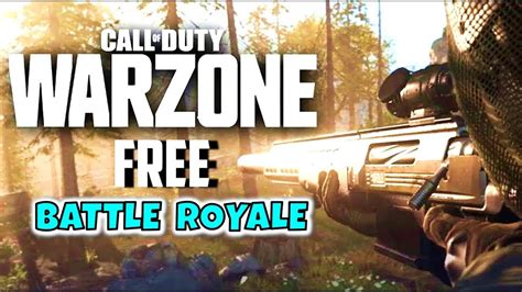 Call Of Duty Warzone Free To Play Battle Royale Gameplay Youtube