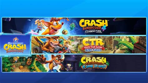Crash Bandicoot 25th Anniversary Bundle Out Now Invision Game Community