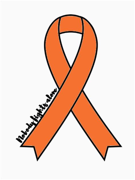 Orange Leukemiakidney Cancer Ribbon T Shirt By Anneweidner10 Redbubble