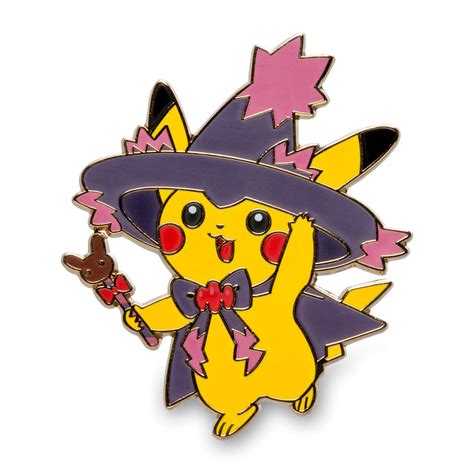 Costume Pikachu Pin Set Gengar Mismagius Pokémon Center Original