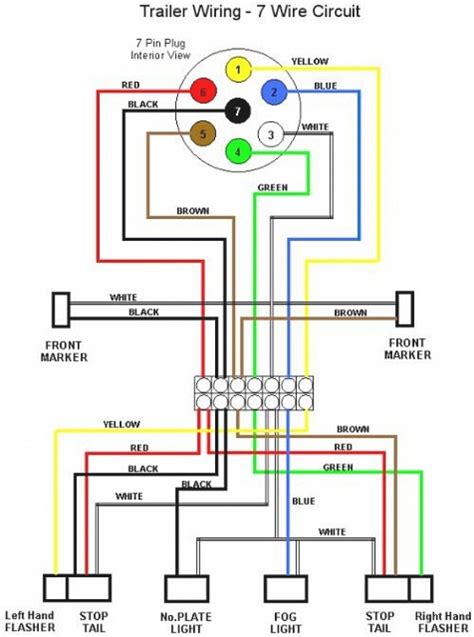Awesome 6 pin trailer plug wiring diagram at 5 8 natebird. Schematic 6 Pin Trailer Wiring Diagram Database