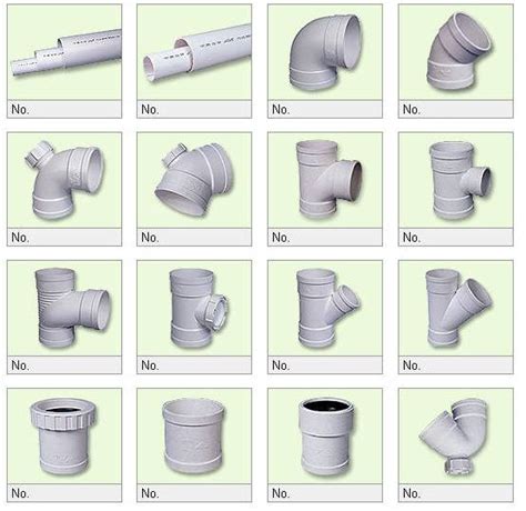 Full Size Electrical Plastic Pvc Pipe Fittings Qingdao