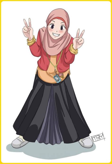 Muslimah Gambar Kartun Yang Comel Koleksi Gambar Kartun Ana Muslim