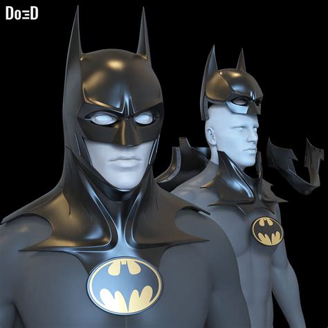 Batman 2023 Cowl Michael Keaton Helmet The Flash 3d Printable Model