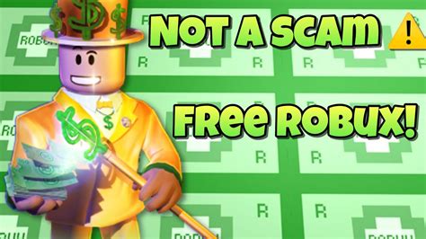 How To Get Free Robux Not A Scam Youtube