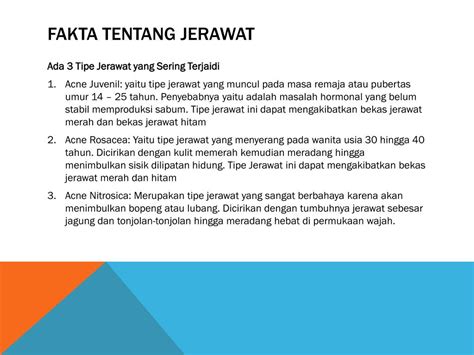 PPT - Cara Menghilangkan Bekas Jerawat PowerPoint Presentation, free