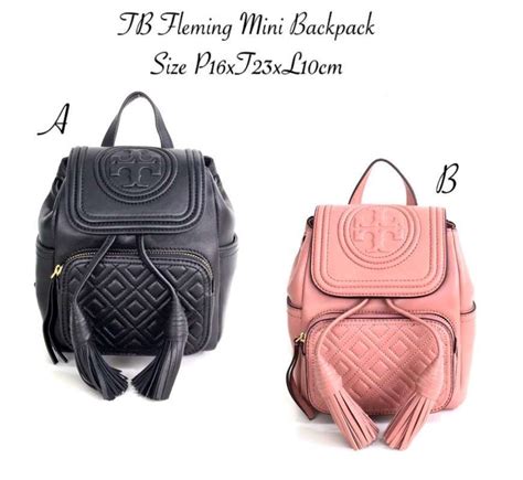 Jual Tory Burch Fleming Mini Backpack Di Seller One1brandedd
