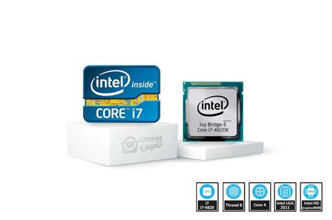 پردازنده مرکزی اینتل سری Ivy Bridge E مدل Core I7 4820k فروشگاه