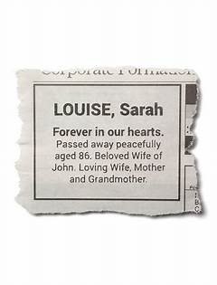 Herald Sun Obituary Notices