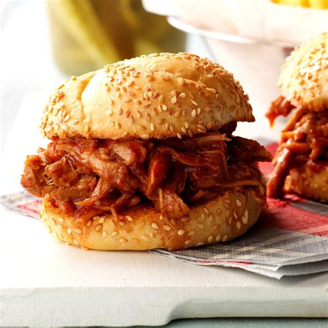 Tangy Pulled Pork Sandwiches Recipe How To Make It