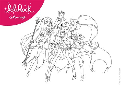 Two of the images are featuring the lolirock girls, while the third one has a secret villain. Activities | Coloriage, Coloriage à imprimer, Coloriage ...