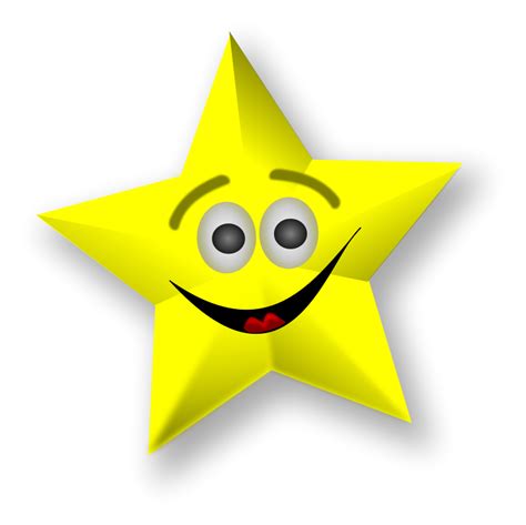Download Smiling Star Free Vector / 4Vector
