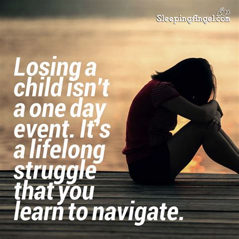 Losing A Child Isnt A One Day Event Its A Lifelong Struggle That You