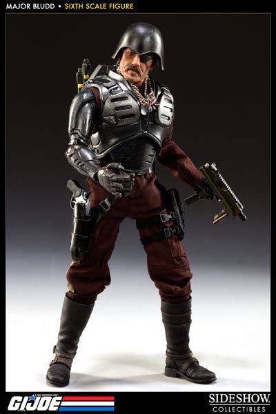 Gijoe Major Bludd Mercenary Cobra Enemy Actionfigur Sideshow 16