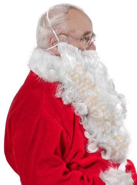 Long Santa Beard With Wig 15540 Cm White Santa Suits