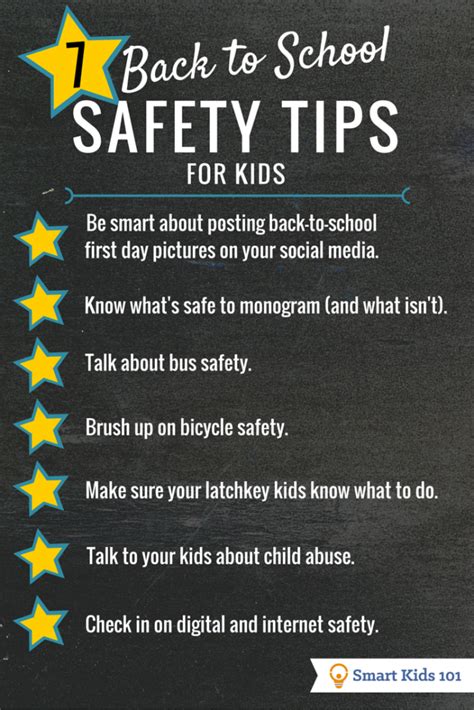 7 Must Know Back To School Safety Tips For Kids School Safety School