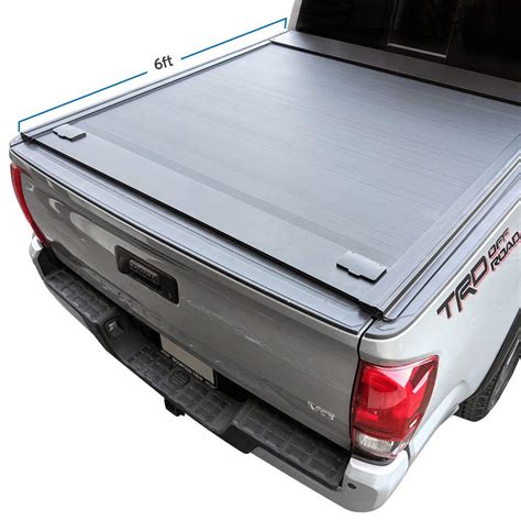 Buy Syneticusa Retractable Hard Tonneau Cover Fits 2016 2023 Toyota