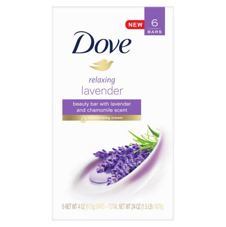 Purely Pampering Relaxing Lavender Beauty Bar | Beauty bar, Dove beauty bar, Dove beauty
