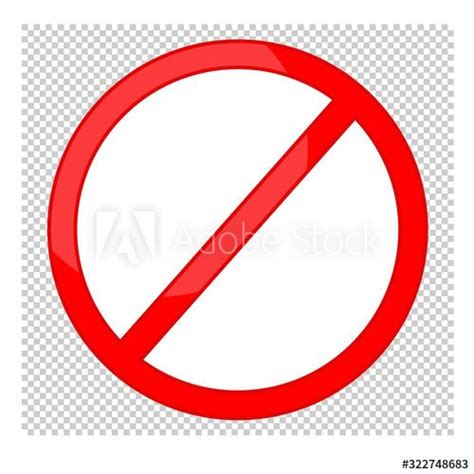 No Sign Stop Icon Blank Ban Images Affiliate Icon Stop Sign Images Ban Ad In 2020