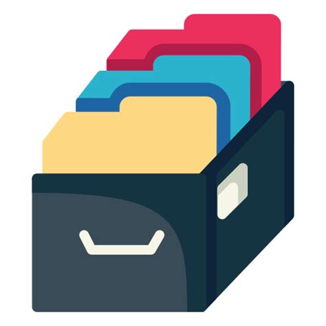 File Archive Folders Design And Development Icons
