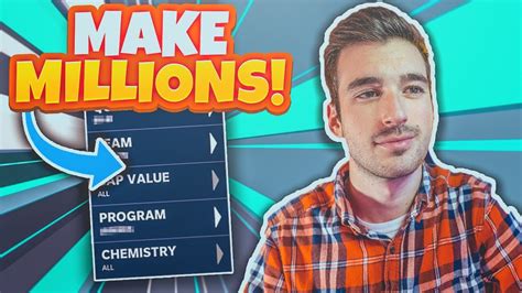 make millions of coins with these 5 madden 21 sniping filters mut 21 coin making method youtube