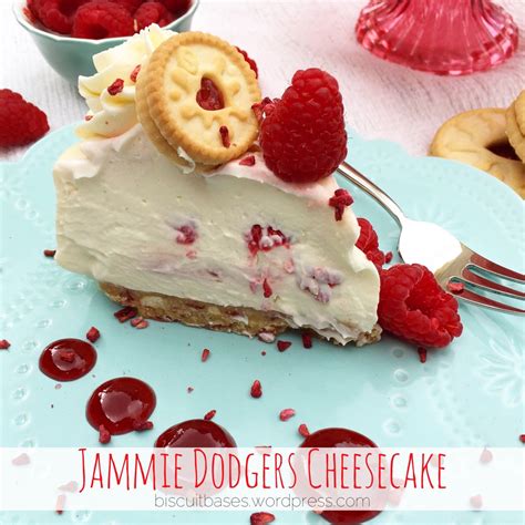 Jammie Dodgers Cheesecake With Images Cheesecake Cake Recipes