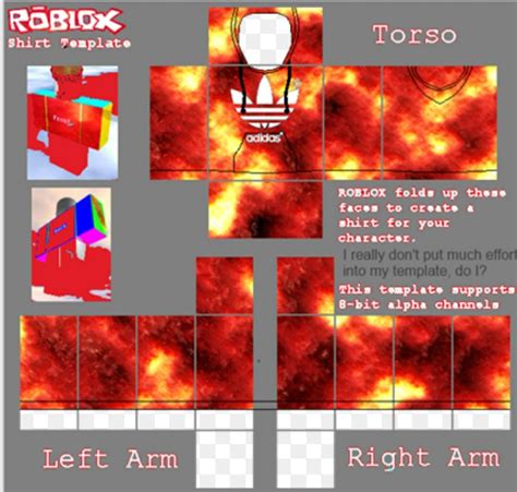 Roblox Fire And Water Shirt Template Roblox Character