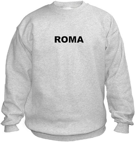 roma rome city series light grey sweatshirt size xxl clothing