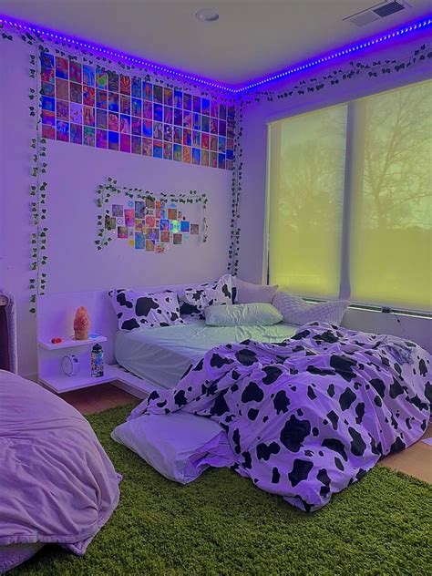Indie Bedroom In 2021 Room Design Bedroom Neon Room Indie Bedroom