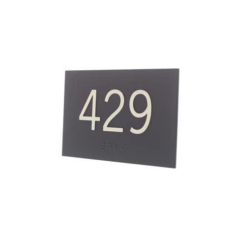 Room Number Sign Identity Group