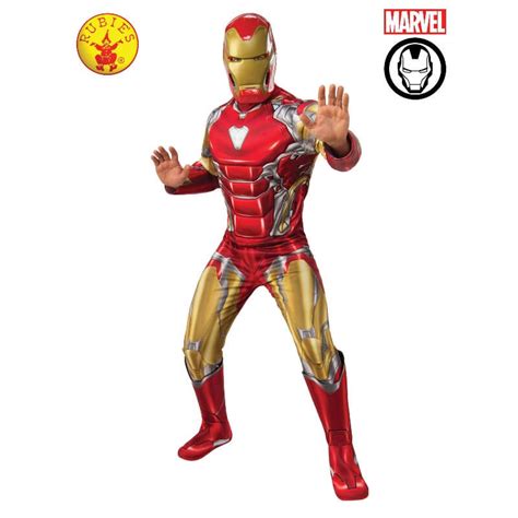 Iron Man Endgame Deluxe Adult Costume Cracker Jack Costumes Brisbane