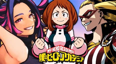 20 Sexiest My Hero Academia Female Characters Ricky Spears