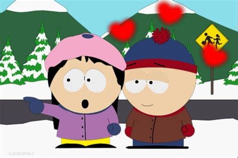 South Park Wendy And Stan In Love South Park Wendy Stan South Park