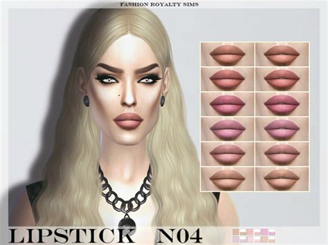 The Sims Resource Frs Lipstick N04 By Fashionroyaltysims Sims 4